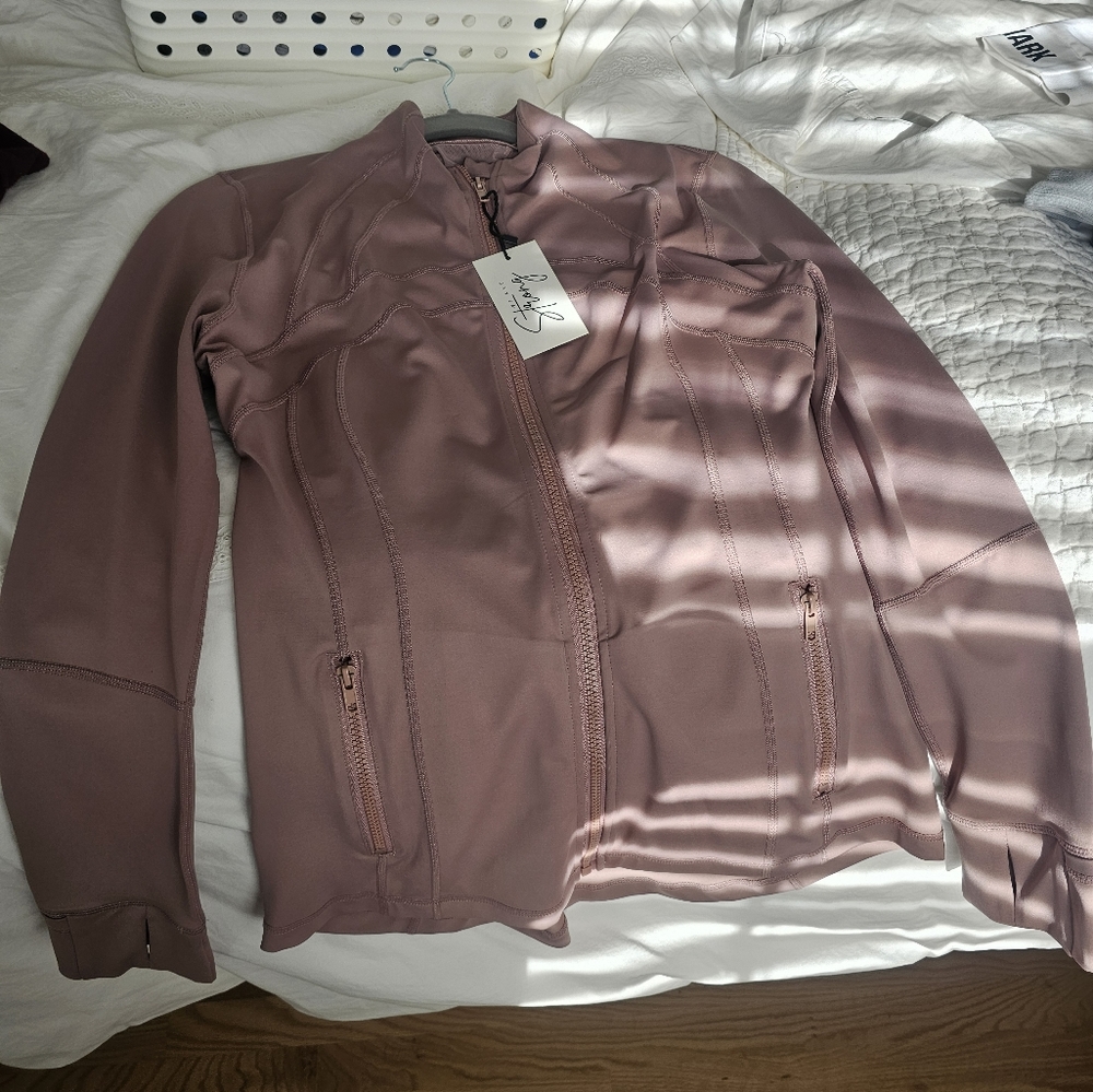 Mauve sp zip jacket